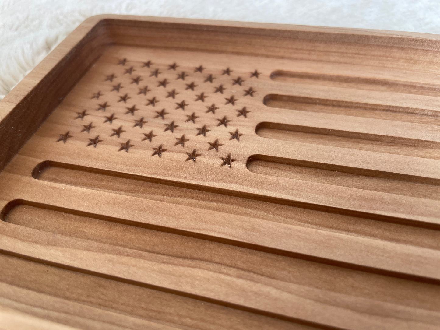 American Flag Tray