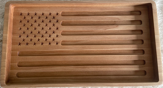 American Flag Tray