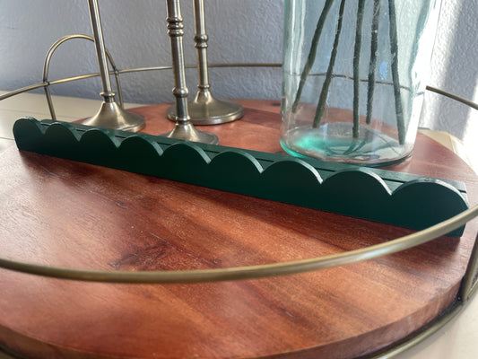 Scalloped Edge Card Display