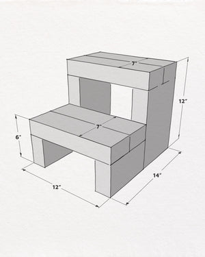 Large Split Step Dimensions