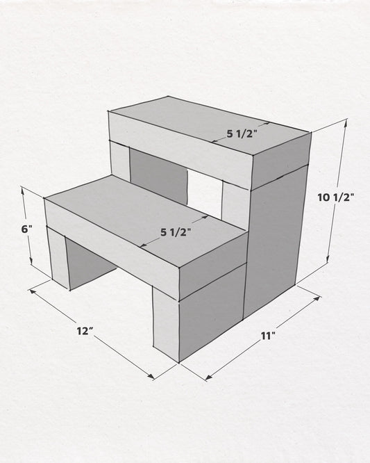 Standard Two Step Dimensions