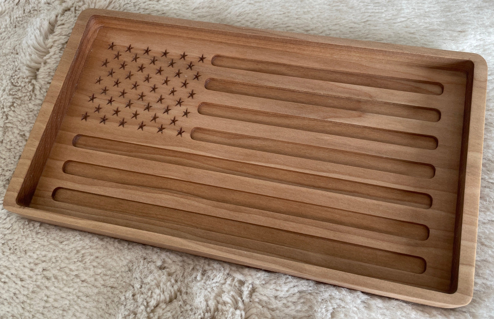 American Flag Tray