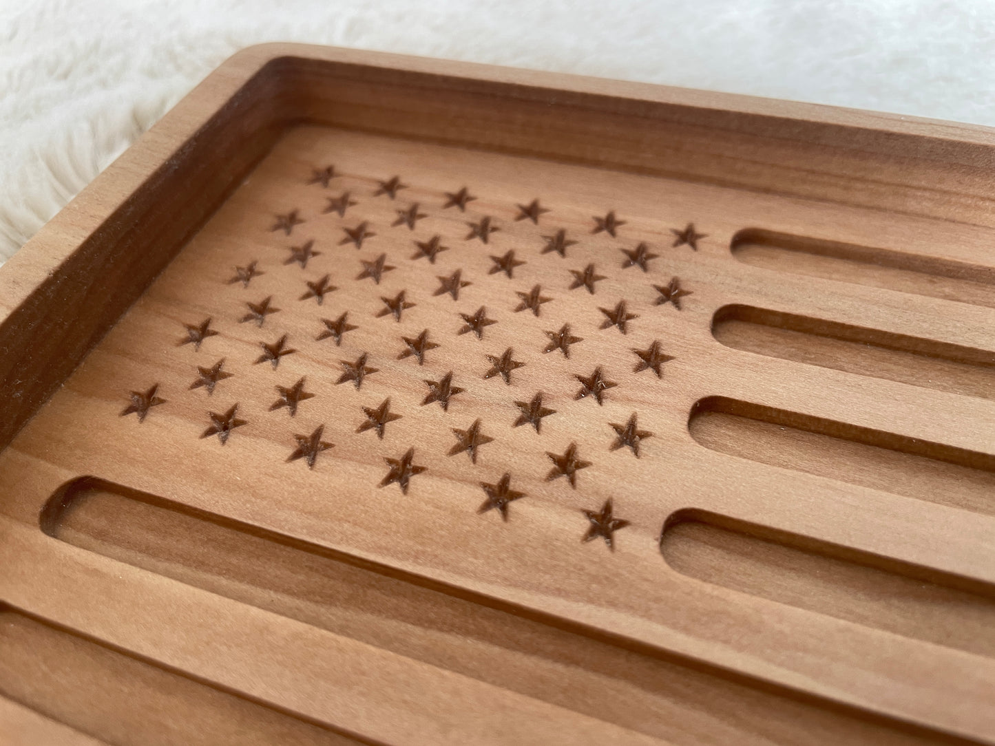 American Flag Tray