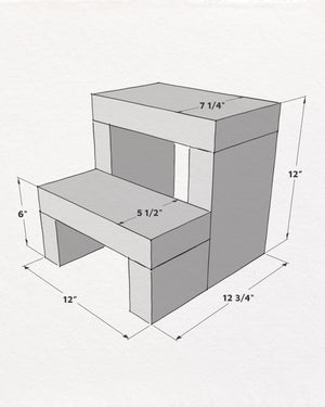 Extra Large Two Step Dimensions